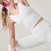 white workout tank